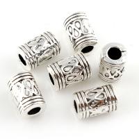 Zinc Alloy Jewelry Beads, antique silver color plated, lead & cadmium free Approx 3mm 