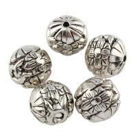 Zinc Alloy Jewelry Beads, antique silver color plated, lead & cadmium free, 24mm Approx 3mm 