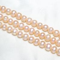 Round Cultured Freshwater Pearl Beads, natural, pink, 8-9mm Approx 0.8mm Approx 15.3 Inch 