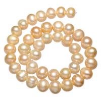 Potato Cultured Freshwater Pearl Beads, natural, pink, 10-11mm Approx 0.8mm Approx 15.7 Inch 