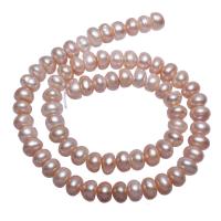 Potato Cultured Freshwater Pearl Beads, natural, pink, 7-8mm Approx 0.8mm Approx 14.5 Inch 