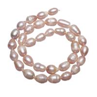 Potato Cultured Freshwater Pearl Beads, natural, pink, 8-9mm Approx 0.8mm Approx 14.5 Inch 