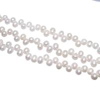 Rice Cultured Freshwater Pearl Beads, natural, white, 9-10mm Approx 0.8mm Approx 15.7 Inch 