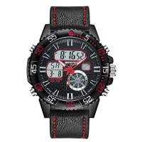 SANDA® Men Jewelry Watch, PU Leather, with Glass & Zinc Alloy, Chinese movement, for man Approx 8 Inch 