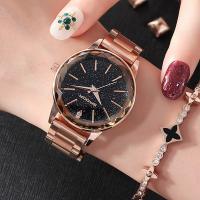 SANDA® Women Jewelry Watch, Stainless Steel, with zinc alloy dial & Glass, Chinese movement, plated, for woman Approx 8 Inch 
