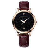SANDA® Women Jewelry Watch, PU Leather, with zinc alloy dial & Glass, Chinese movement, for woman Approx 8 Inch 