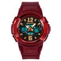 SANDA® Unisex Jewelry Watch, Silicone, with zinc alloy dial & Glass, Chinese movement, for children Approx 8 Inch 