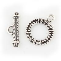 Zinc Alloy Toggle Clasp, antique silver color plated  Approx 2-3mm 