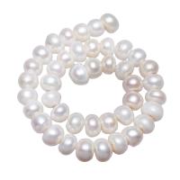 Potato Cultured Freshwater Pearl Beads, natural, white, 12-13mm Approx 2.5mm .3 Inch 