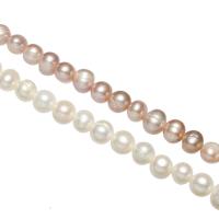 Potato Cultured Freshwater Pearl Beads, natural 6-7mm Approx 0.8mm Inch 