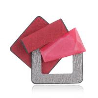 PU Leather Brooch, with Resin & Zinc Alloy, plated & for woman 