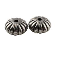 Zinc Alloy Jewelry Beads, antique silver color plated, lead & cadmium free Approx 2mm 