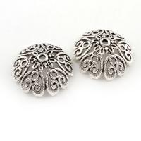Zinc Alloy Bead Caps, antique silver color plated, lead & cadmium free Approx 2mm 