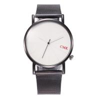 Unisex Wrist Watch, Alloy, with Stainless Steel, Chinese movement Approx 9 Inch 