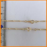 Медно-золото цепочка для ожерелья, 14K плакирование железом, различной длины для выбора & твист овал, 1.2mm, продается Strand