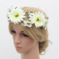 Свадебный волосы Венок, ткань, Форма цветка, Женский, Много цветов для выбора, 180mm, продается PC