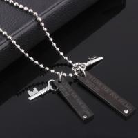 Stainless Steel Couple Pendant, plated, for couple & with rhinestone, 37mm, 30mm Approx 3-5mm 