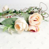 Bridal Hair Wreath, Cloth, handmade & for woman 220mm 