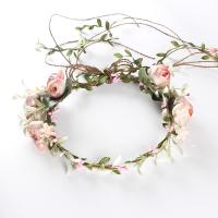 Bridal Hair Wreath, Cloth, handmade & for woman, 180mm 