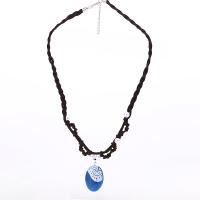 Velveteen Cord Children Necklace, with Resin & Zinc Alloy, with 2lnch extender chain, other effects Approx 20 Inch 
