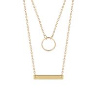 Zinc Alloy Choker Necklace, with 8cm extender chain, gold color plated, oval chain & for woman & , lead & cadmium free Approx 14.18 Inch 
