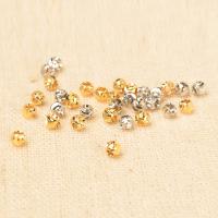 Brass Jewelry Beads, plated Approx 1.2-1.5mm 