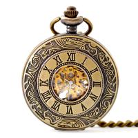 Zinc Alloy Pocket Watch, Chinese movement, plated, for man 