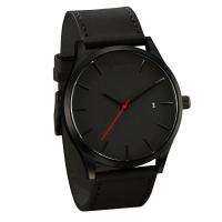 Men Wrist Watch, PU Leather, with zinc alloy dial & Glass, plated, for man 40mm Approx 7.6 Inch 