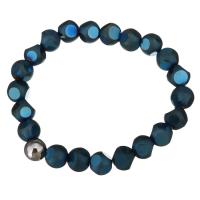 Resin Bracelets, Stainless Steel, with Resin, for woman, original color  Approx 8 Inch 