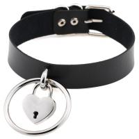 Fashion Choker Necklace, PU Leather, with Zinc Alloy, for woman, mixed colors, 25mm, 60mm Approx 17 Inch 