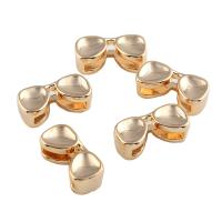Zinc Alloy Jewelry Beads, Glasses, gold color plated Approx 