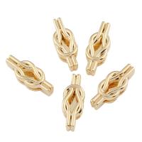 Zinc Alloy Jewelry Beads, gold color plated Approx 