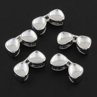 Zinc Alloy Jewelry Beads, Glasses, platinum color plated Approx 