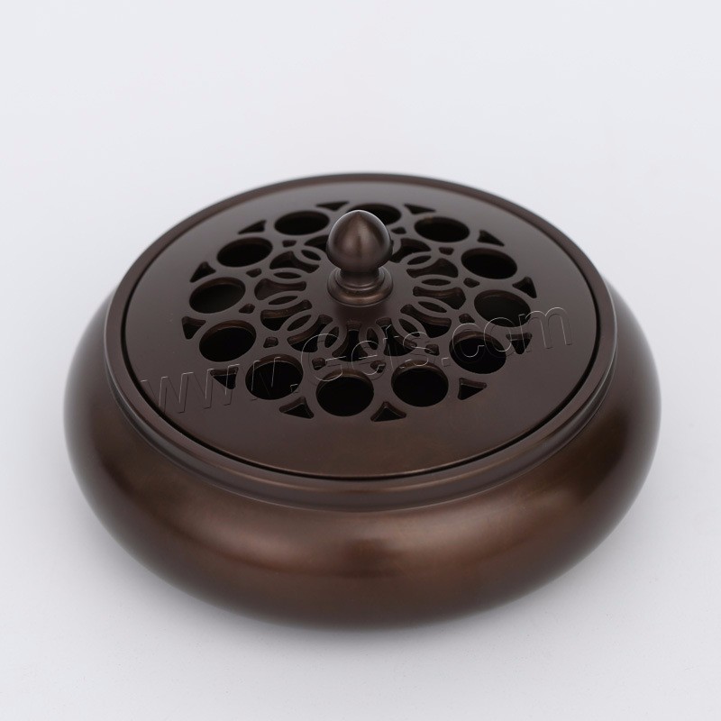 Brass Incense Burner, antique copper color plated, portable & different size for choice, Sold By PC
