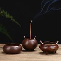 Buy Incense Holder and Burner in Bulk , Brass, antique copper color plated 