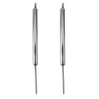 Stainless Steel Earring Drop Component, original color 0.8mm,0.7mm 