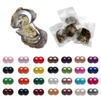 Perlas Cultivadas de Akoya Deseo Pearl Oyster, Patata, Twins Wish Pearl Oyster, más colores para la opción, 7-8mm, Vendido por UD