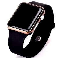 Unisex Wrist Watch, Silicone, with Plastic & Glass & Stainless Steel, Chinese movement, electronic & waterproof Approx 10.2 Inch 