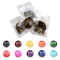 perles Akoya cultivées Wish Pearl Oyster, Rond, plus de couleurs à choisir, 11-13mm Vendu par lot