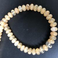 Watermelon Brown Beads, natural, DIY & smooth, tan Approx 15 Inch 