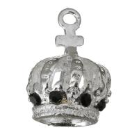 Brass Jewelry Pendants, Crown Approx 2mm 