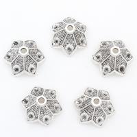 Zinc Alloy Bead Caps, Flower, plated 19*11mm, Approx 