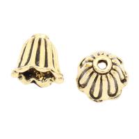 Zinc Alloy Bead Caps, Flower, plated, gold, nickel, lead & cadmium free Approx 2mm 