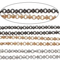 Iron Jewelry Chain, plated nickel free, 6*570*2mm Approx 44.8 Inch 