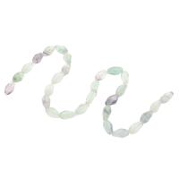 Colorful Fluorite Beads, translucent, 7*14mm Approx 11.8 Inch, Approx 