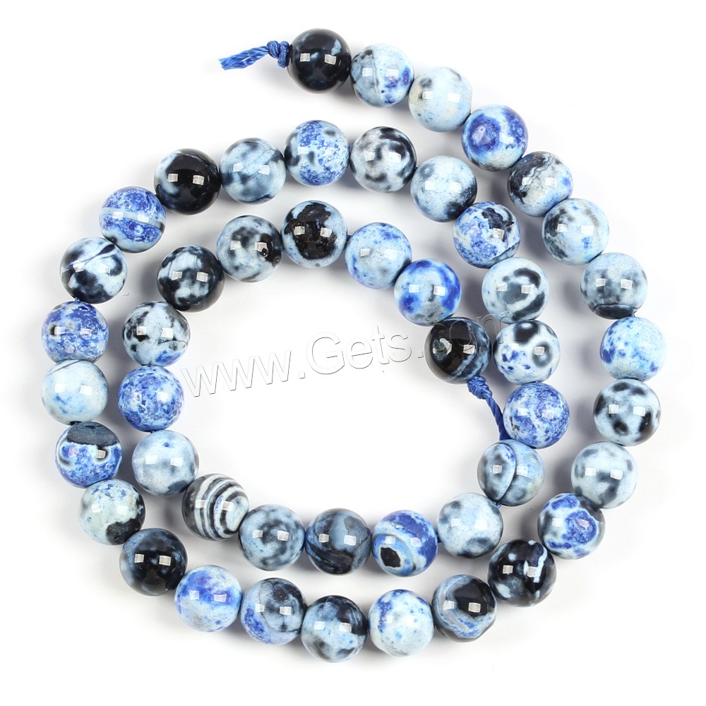 Agate Beads, Natural Stone, with Agate, different size for choice, more colors for choice, Sold By Strand