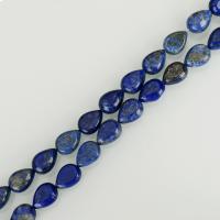 Perles de pierre lasurite naturelles, Lapis lazuli, larme, bleu Environ 1mm Environ 16 pouce, Environ Vendu par brin