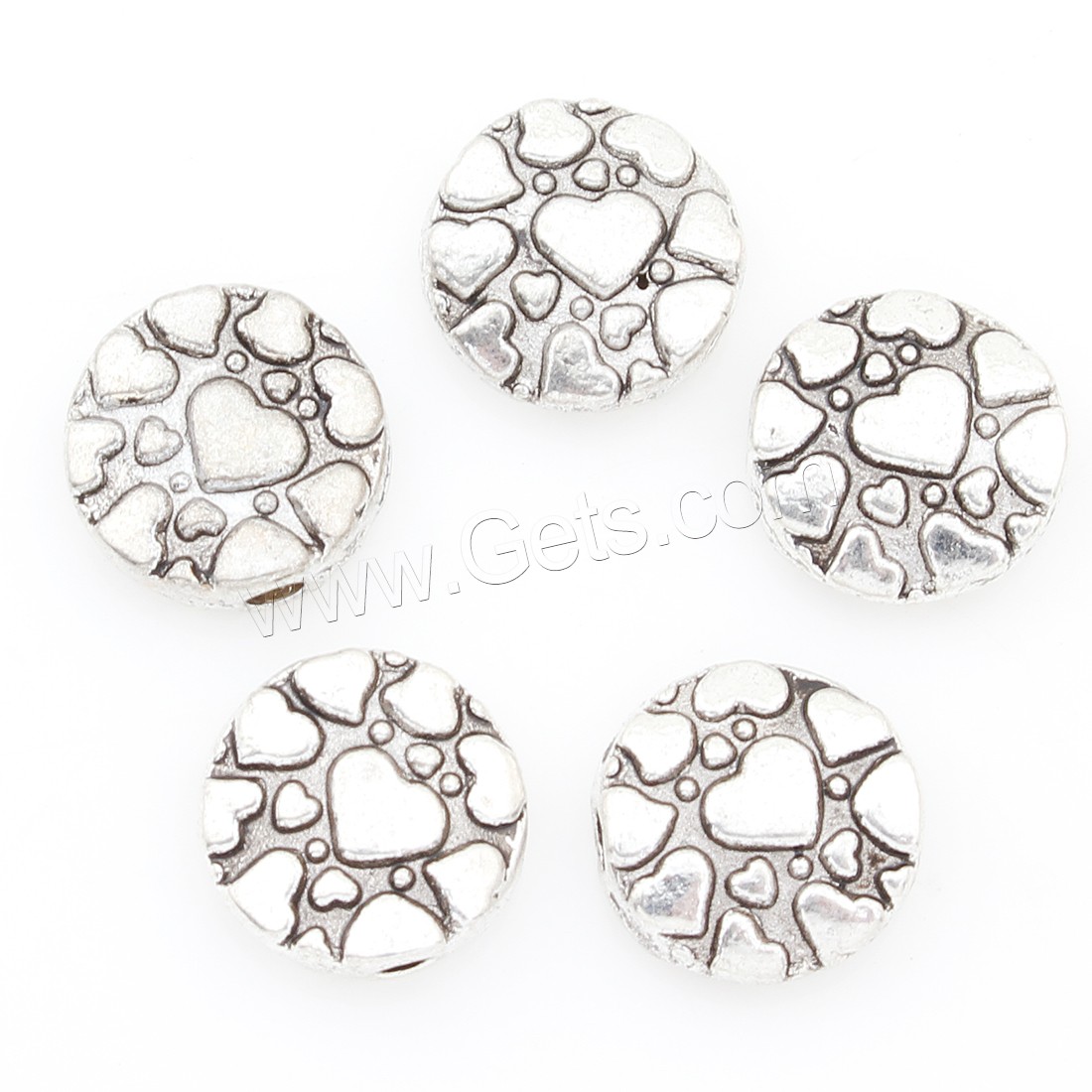 Zinc Alloy Jewelry Beads, plated, more colors for choice, 9*3mm, 500PCs/Bag, Sold By Bag