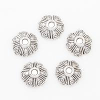 Zinc Alloy Bead Caps, Flower, plated 9*4mm, Approx 
