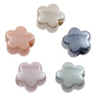 Acrylic Jewelry Beads, Flower, large hole Approx 4mm, Approx 